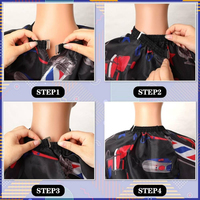 Cape de Barbier la Plus Vendue, Qualité Supérieure, Style Unique, Vente en Gros, Marquage Personnalisé, Service ODM, Matière Polyester, Couleur Personnalisée SUNSTAR