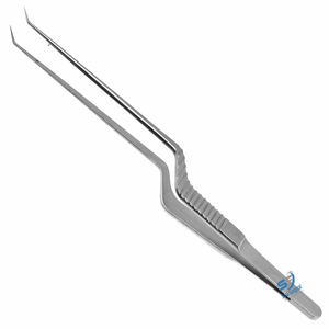 Pinces à baïonnette micro-jacobson de haute précision à pointe fine, instrument chirurgical de neurochirurgie - Product Image 1