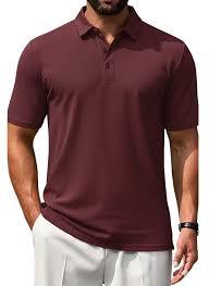 T-shirt respirant en coton tricoté 100 %, à séchage rapide, manches courtes, anti-humidité, pour le sport, le golf, avec logo personnalisé - Product Image 2