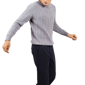 Service OEM : Pulls pour hommes de haute qualité, vente en gros, modèles basiques, dernières tendances, respirants - Product Image 2