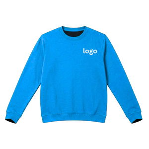 เสื้อสเวตเชิ้ตผ้าเฟรนช์เทอร์รี่แบบเรียบ หนัก 440 กรัม สำหรับผู้ชาย คอกลม ยูนิเซ็กซ์ สีพื้น สวมใส่สบาย - Product Image 5