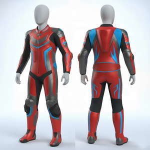 Chaqueta de cuero para hombre con cuello alto, pantalones de cuero, talla grande, ropa de invierno cálida para motociclistas, chaquetas de cuero genuino para niños, chaquetas de motocicleta - Product Image 6