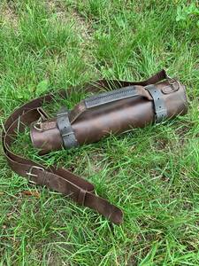 Bolsa de Cuero Profesional para Cuchillos de Chef, Porta Herramientas Culinarias, a Prueba de Olores, Resistente, con Cierre Cómodo, Estuche para Utensilios de Cocina - Product Image 2