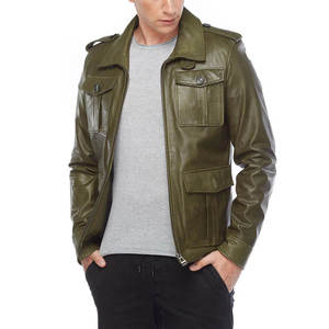 Stylish Men <b>Leather</b> <b>Jacket</b> With Modern Design And <b>Long</b> Lasting Fabric Quality 2025 <b>Leather</b> <b>Jacket</b> For Men Style With 100 Percent - Product Image 6