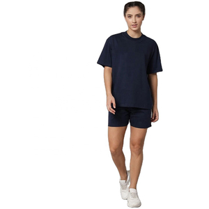 T-shirts décontractés d'été pour femmes, imprimés numériquement sur mesure, 100% coton respirant, séchage rapide, grande taille, longueur courte, logo OEM - Product Image 5