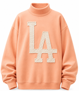 Sudadera de Felpa con Cuello Alto para Mujer, Talla Grande, Logotipo Personalizado, Algodón Suave, Corte Holgado, para Invierno y Uso Diario - Product Image 6
