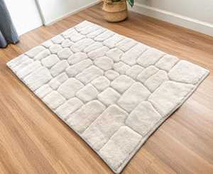 Alfombra Bereber Marroquí Beni Ourain de Lana Anudada a Mano |   Alfombra Geométrica de Lujo Hecha a Mano |   Proveedor de Tamaños Personalizados - Product Image 4