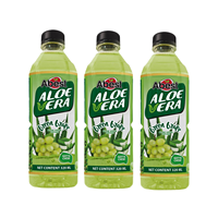 Concentré de boisson aux fruits d'aloe vera en gros de l'usine du Vietnam 500ml, faible teneur en sucre et en glucides, boisson OEM ODM, marque privée personnalisée