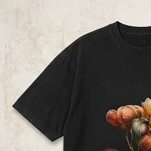 Camisetas Extra Grandes para Mujer con Hombros Caídos, Personalizadas con Logotipo DTF, en Color Negro, Tela de Algodón Grueso de Alta Calidad - Product Image 4