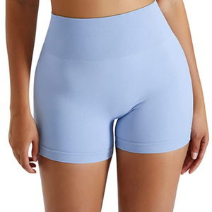 Ensemble de yoga pour femmes économique avec bretelles croisées et col rond en tissu spandex sans couture pour l'entraînement, la course et les exercices - Product Image 5
