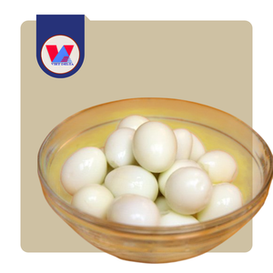 HUEVOS DE CODORNIZ ENLATADOS EN SALMURINA, ECOLÓGICOS Y SEGUROS, 15 oz, HUEVOS DE CODORNIZ COZINADOS Y PELADOS, PREPARACIÓN RÁPIDA PARA HOTPOT, RAMEN, SOPPA, MENÚ DE CATERING - Product Image 1