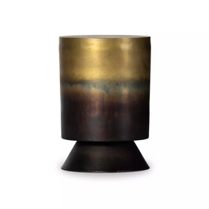 Minimalist Design Aluminium gold finish Design Gold Flower <b>Vase</b> For Home Decor Living Decor Wedding Decor - Product Image 3
