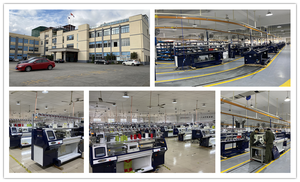 Tek sistem 9G evrensel bilgisayarlı düz örgü makinesi okul üniformaları kazak yapma makinesi için yaka - Product Image 3