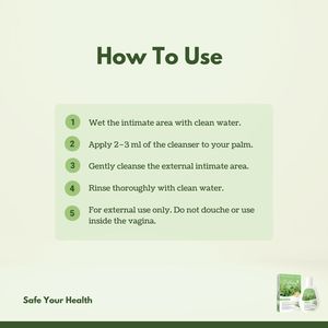 Espuma Limpiadora Íntima Natural con Ingredientes Herbales y Extractos de Plantas, Nutre, Elimina el Olor Vaginal, Alivia la Picazón, Equilibrio Vaginal, OEM ODM - Product Image 4