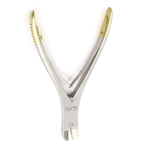 Half Gold Ruskin Liston Bone <b>Cutter</b> Metal Steel Bone <b>Cutter</b> Manual Bone <b>Cutter</b> Orthopedic Bone <b>Cutter</b> Surgical Cutting Forceps - Product Image 6