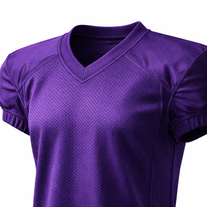 Jersey de Fútbol de Malla Morada Directo de Fábrica para Pedidos Personalizados al por Mayor - Proveedor OEM de Jerseys al por Mayor - Product Image 4
