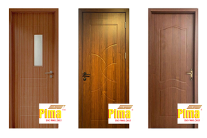 Porte en PVC laminé Composite bois plastique (Pima) - Product Image 5