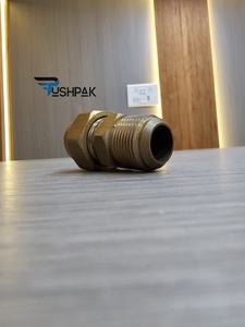Conector de Clase 4 para Industria Pesada, Acabado Natural Pulido, Tamaño Métrico e Imperial en Pulgadas, Cuerpo Redondo, Rosca Derecha - Product Image 2
