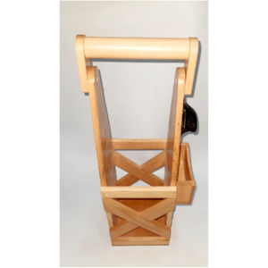 Multi Compartment Wooden Cutlery <b>Caddy</b> Dining Table Napkin Tissue Holder Sauce Bottle Storage Box Desk Organizer Wooden <b>Caddy</b> - Product Image 1