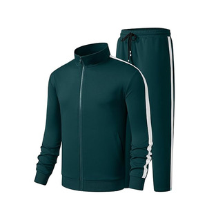 Ensemble de survêtement personnalisé pour homme, collection printemps, grandes tailles, coupe ample, avec logo personnalisé - Product Image 5