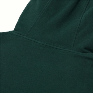 Hoodie Oversize Vert Forêt Personnalisé OEM en Coton Épais avec Poche Kangourou – Style Streetwear Vierge - Product Image 6