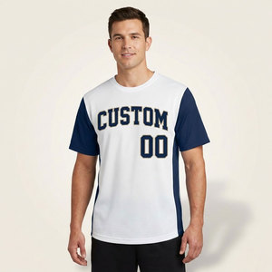 Fabricant de maillots de baseball personnalisés, maillots d'entraînement et de pratique, respirants, 100% polyester mesh - Product Image 1