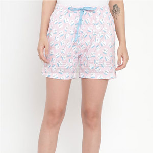 Pantalones Cortos Bermuda de Algodón para Mujer, Corte Regular, Secado Rápido, Transpirables, Ecológicos, con Cierre de Cordón, Cómodos - Product Image 5