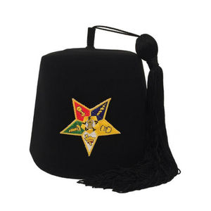 Servicio OEM Gorro Fez Masónico de Lana con una Hilera de Pedrería y Borla, 100% Lana, Color Personalizado, Unisex, para Playa, Deportes y Viajes - Product Image 4