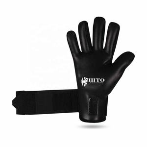 Gants de gardien de but de football de qualité supérieure, design personnalisé, paume avant en latex allemand, dos en silicone imprimé, caoutchouc à rouleaux négatifs, T-Tab - Product Image 4