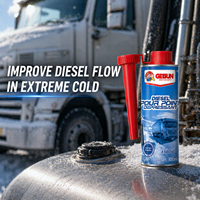 Getsun Diesel Anti-Gel, abaisseur de point de gel, protection démarrage à froid, traitement du carburant, anti-gélifiant, optimiseur de fluidité, hiver