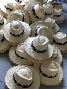Sombrero de Paja Panamá de Verano al por Mayor con Borde de 8cm, 10cm, 12cm para Agricultores, Ciclismo y Esquí, con Logotipo y Talla Personalizados, Listo para Enviar - Product Image 2