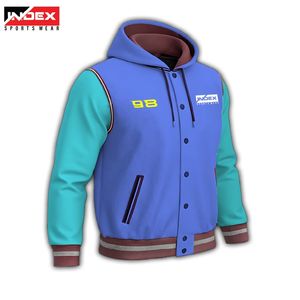 Chaqueta Varsity Moderna de Estilo Urbano para Hombre, Chaqueta Letterman de Moda Urbana, Ropa Casual - Product Image 3