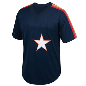 Unisex Baseball Jersey Breathable Mesh 100%Polyester Plus Size Pullover Teams Club Sports Jersey <b>Low</b> MOQ Factory Manufacture - Product Image 2