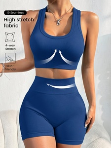 Conjunto de Ropa Deportiva de Dos Piezas para Yoga, Ropa Atlética Flexible para Mujer, Ropa de Fitness Cómoda con Diseño de Soporte - Product Image 3