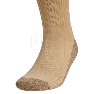 Soft Polyester/Nylon Crew <b>Winter</b> Sports <b>Socks</b> Reinforced Toe Quick Dry Comfortable Cushion Bottom Logo for Exercise - Product Image 4