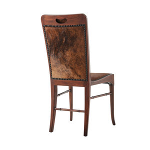 Chaise d'appoint contemporaine en bois durable avec dossier incurvé et rembourrage pour salle à manger et mobilier de maison – Vente en gros - Product Image 2