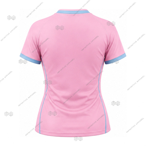เสื้อยืดกีฬาคอวีแบบซับลิเมชั่นสั่งทำสำหรับผู้หญิงจากบริษัท Wholesale Greek Jack And Jill Of America Inc. สำหรับองค์กร - Product Image 4