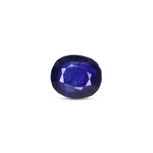 Natural Blue Sapphire 6.75 Carat Loose Gemstone Brilliant Cut for Fine Jewelry - Product Image 1