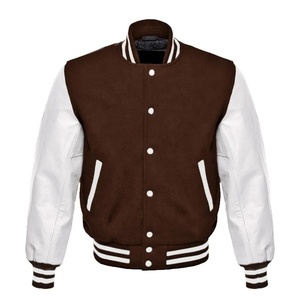 Nouvelle veste bomber universitaire en laine imperméable et écologique pour homme 2026 - Product Image 3