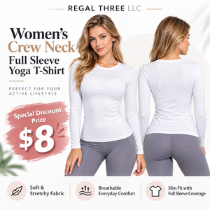 Women Dry Fit <b>T</b> <b>Shirt</b> Crew Neck Yoga Workout Top <b>Ladies</b> Sportswear Tee Quick Dry Yoga Top <b>Ladies</b> Athletic Base Layer Tee <b>Shirt</b> - Product Image 1