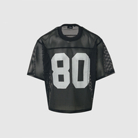 Camiseta de Fútbol Americano Clásica Personalizada SFI, Talla Grande, Transpirable, de Secado Rápido, con Protección UV, Impresión por Transferencia de Calor