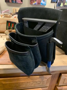Custom 2026 Luxury Vintage Leather <b>Tool</b> <b>Belt</b> With Multiple Pockets And Adjustable Straps For Electricians - Product Image 4