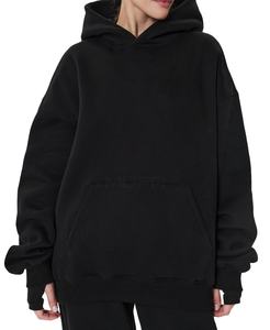 เสื้อฮู้ดสวมหัวแบบสวมหัวสำหรับทั้งชายและหญิงเสื้อมีฮู้ดแบบ100% ผ้าฝ้ายฤดูหนาว - Product Image 1