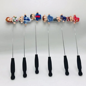 Muñecos de peluche personalizados <span class=keywords><strong>con</strong></span> varillas y muñecas suaves para aliviar el estrés, juguete unisex para mayores de 3 años, varilla para brazo de marioneta de 11 cm a 30 cm - Product Image 1
