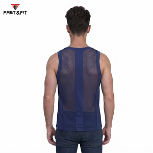 Camisetas sin Mangas de Secado Rápido, Ligeras, con Cuello Sólido, para Entrenamiento, Yoga, Running, Gimnasio, con Logotipo Personalizado, Venta Caliente - Product Image 5