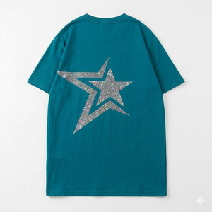 Camiseta de Manga Corta Unisex al por Mayor, Informal, de Verano, con Estampado Digital, Tejida, 100% Algodón, de Alta Calidad, Talla Grande, Corte Holgado - Product Image 3