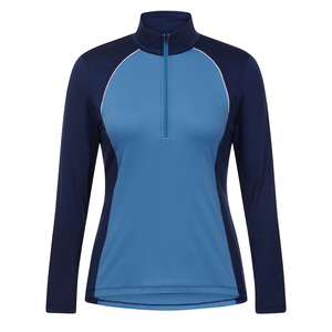 Women Equestrian Compression Base Layer <b>Thermal</b> Riding Shirt Long Sleeve Warm Breathable Stretch <b>Top</b> OEM Supply - Product Image 1