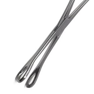 Pinzas de Sujeción Rectas Reutilizables de Acero Inoxidable para Esponjas, Pinzas Quirúrgicas de Alta Calidad para Hospital, Modelo HERMANN MEDITECH - Product Image 5