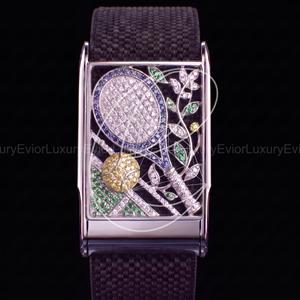 Raquette de tennis EVIOR WB0075 en métal argenté avec pierre scintillante en moissanite, étui de luxe avec housse de protection portable pour unisexe - Product Image 2