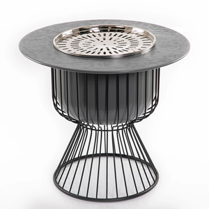 Quemador de carbón metálico para Bakhoor, quemador de Oud árabe, difusor de aroma para decoración islámica del hogar y festividades - Product Image 1